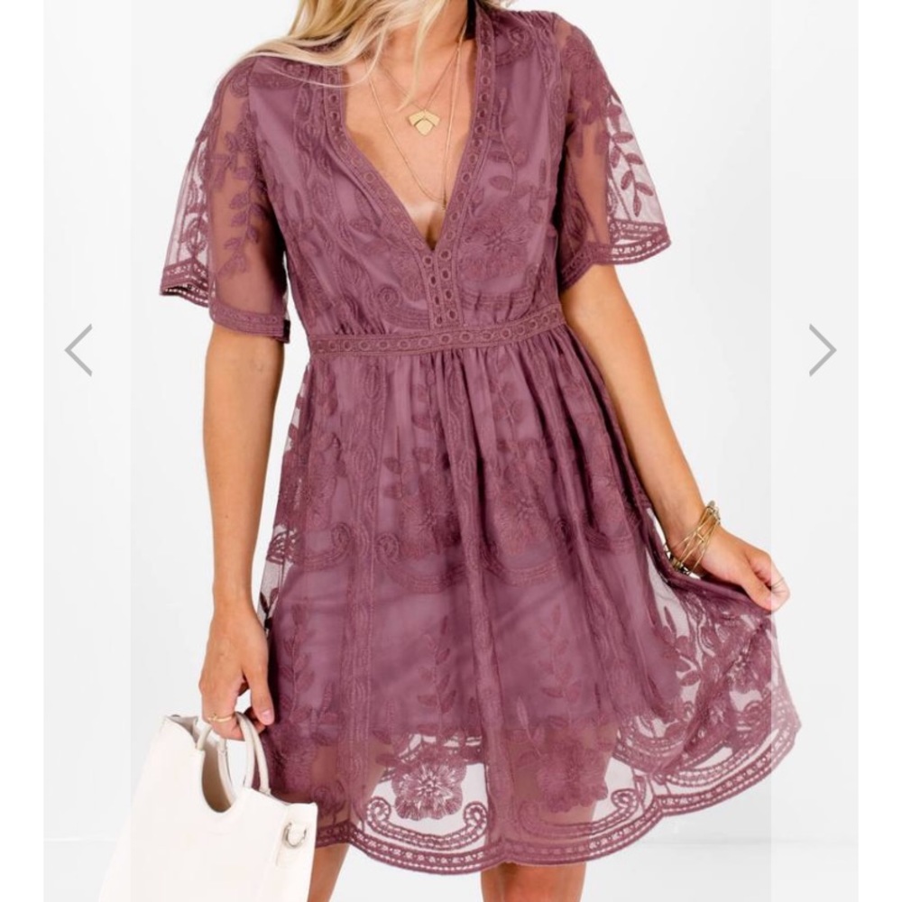 Boutique Lace Dress